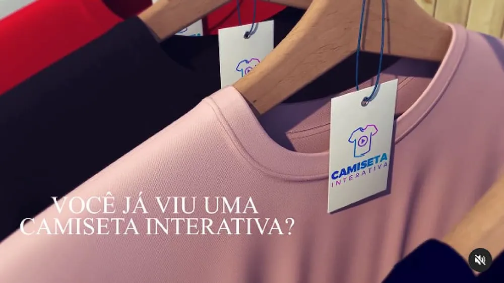 Camiseta Interativa
